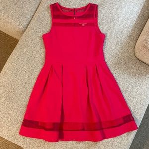 Hot pink girls dress
